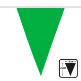 Guirlande Fanions Vert 6M - Décoration Fête Anniversaire