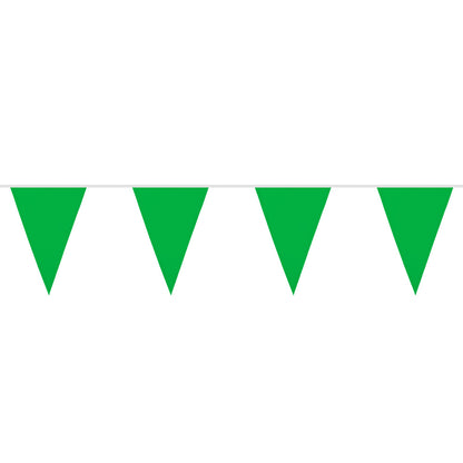 Guirlande Fanions Vert 6M - Décoration Fête Anniversaire