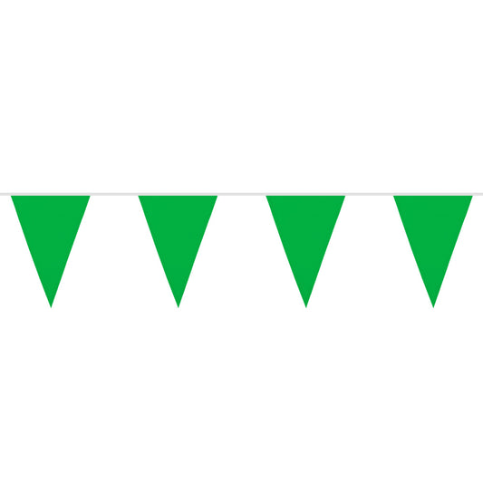 Guirlande Fanions Vert 6M - Décoration Fête Anniversaire