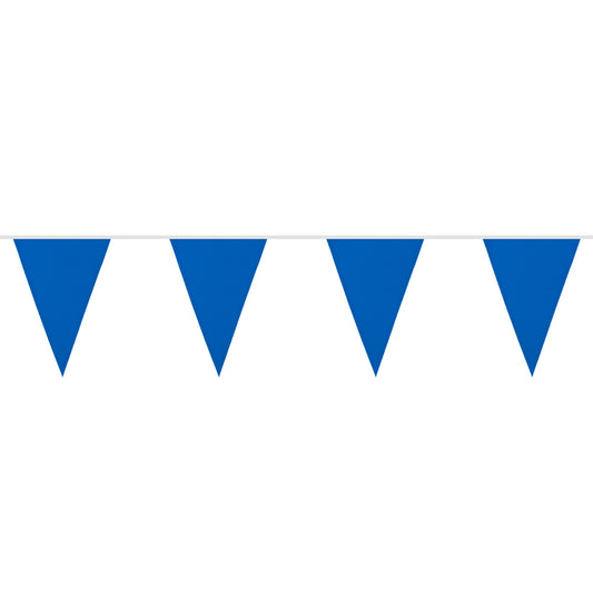Guirlande Fanions Bleus 6M - Décoration Fête Anniversaire