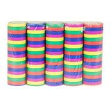 Serpentins Multicolores Rainbow - 5 Rouleaux Fête