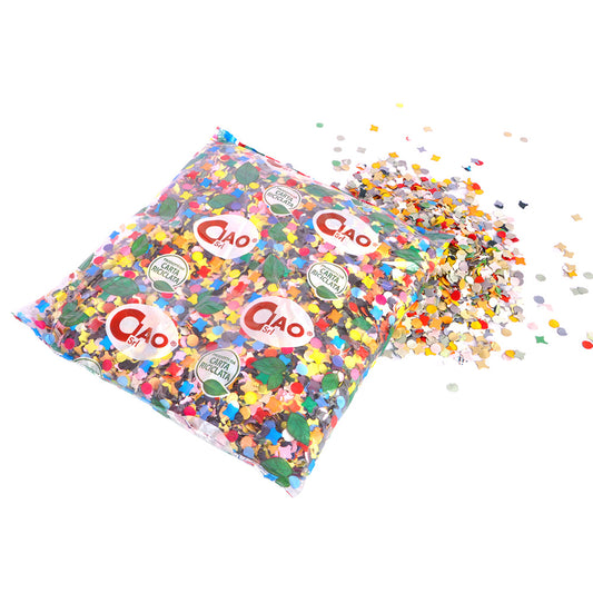 Confettis Multicolores Ciao - 100g de Fête Magique