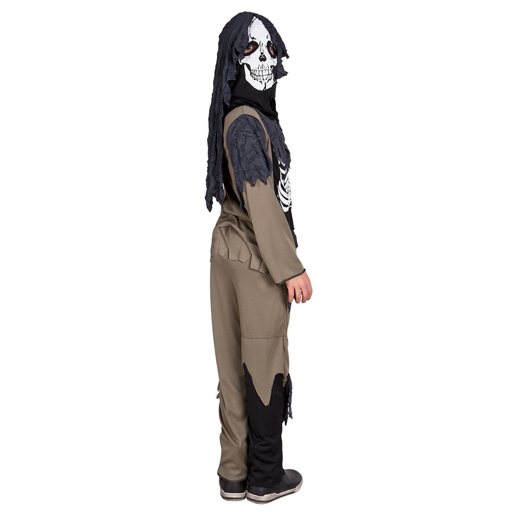 Déguisement Zombie Squelette Enfant Halloween - Costume Complet