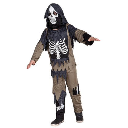 Déguisement Zombie Squelette Enfant - Costume Halloween Complet