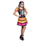 Déguisement Squelette Mexicain Fille - Dia de los Muertos