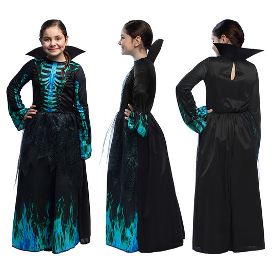 Déguisement Squelette Luminescent Enfant - Robe Halloween