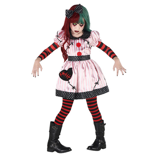 Déguisement Poupée de Chiffon Gothique Fille - Costume Macabre