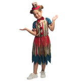 Déguisement Clown Enfant Cirque Coloré avec Chapeau