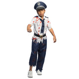 Déguisement Policier Zombie Enfant - Costume Officiel