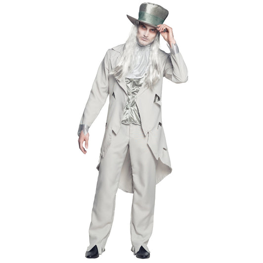 Déguisement Fantôme Gentleman Halloween - Costume Spectre Élégant