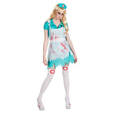 Déguisement Infirmière Zombie Sanglante - Femme Adulte