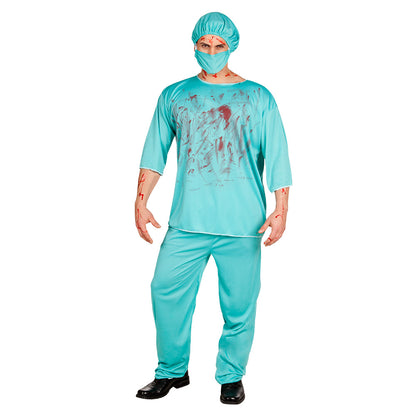 Costume de Chirurgien Zombie Sanglant - Déguisement Adulte Halloween