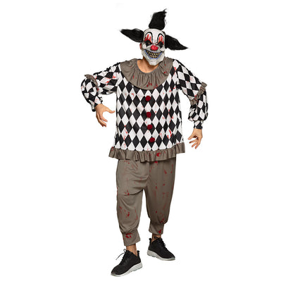 Déguisement Clown Terrifiant avec Masque - Costume Complet Adulte