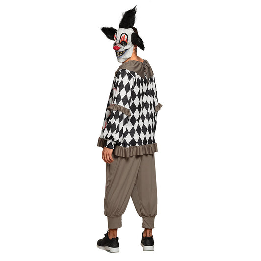 Déguisement Clown Terrifiant avec Masque - Costume Complet Adulte