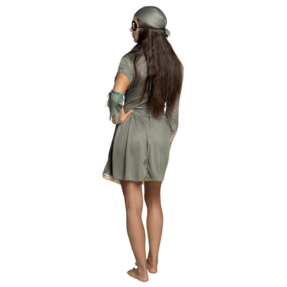 Déguisement Pirate Femme Sexy - Costume Complet avec Accessoires