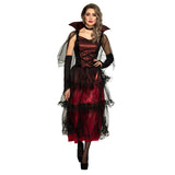 Déguisement Vampire Femme Gothique Halloween - Robe Luxe