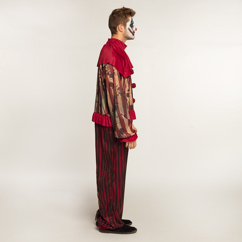 Costume de Clown Ringmaster Adulte Rouge et Marron