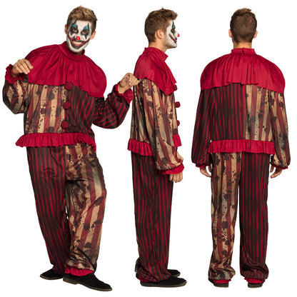 Déguisement Clown Sinistre Adulte - Costume Cirque Effrayant