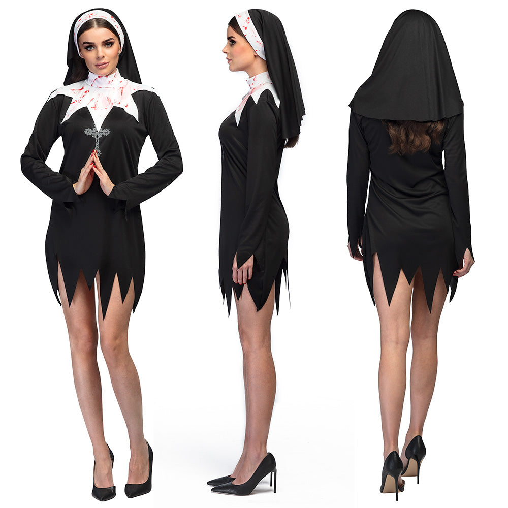Déguisement Religieuse Nonne Sexy Halloween Adulte