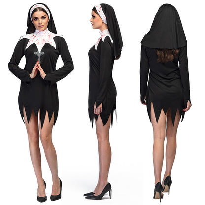 Déguisement Religieuse Nonne Sexy Halloween Adulte