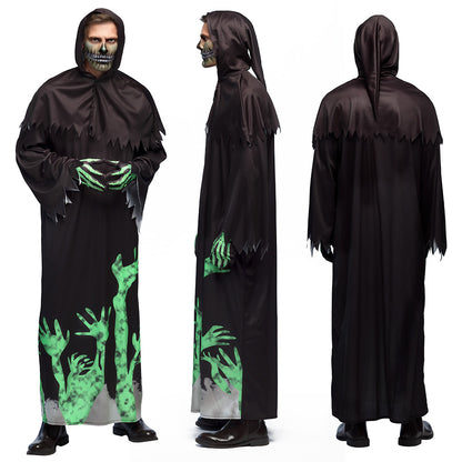 Déguisement Zombie Reborn Enfant - Robe Longue Phosphorescente