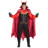 Déguisement Diable Luxe avec Cape Rouge et Cornes