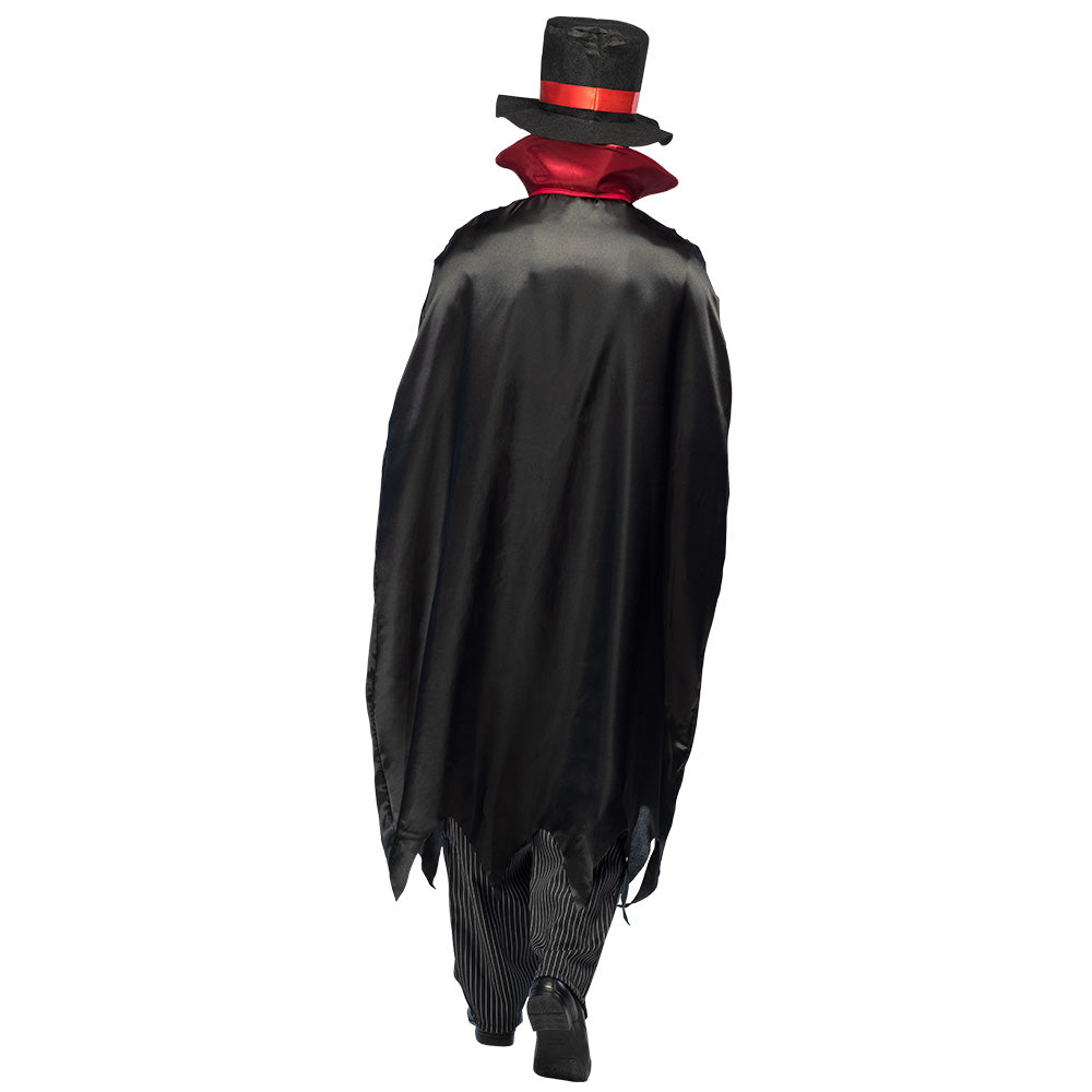 Costume Vampire Comte Dracula Noir et Rouge - Adulte