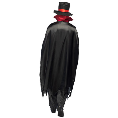 Costume Vampire Comte Dracula Noir et Rouge - Adulte