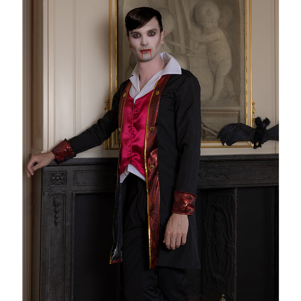 Déguisement Vampire Élégant - Costume Comte Dracula Adulte
