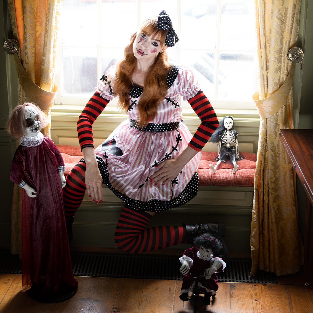 Déguisement Poupée Porcelaine Gothique Femme - Costume Halloween