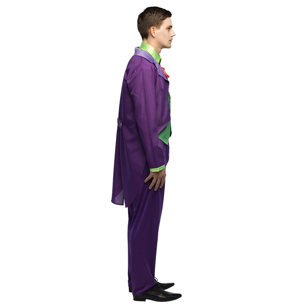 Costume de Joker Violet et Vert - Déguisement Complet Adulte