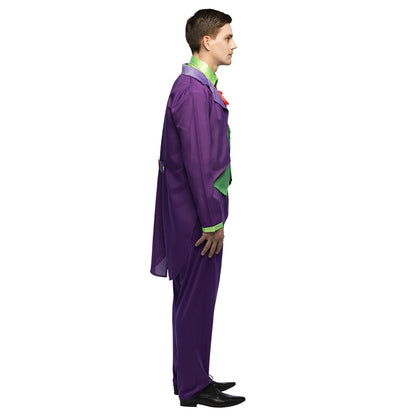 Costume de Joker Violet et Vert - Déguisement Complet Adulte