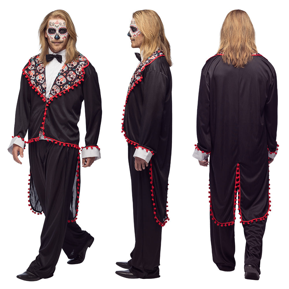 Déguisement Squelette Mariachi Luxe - Costume Adulte Halloween