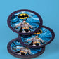 8 Assiettes en carton FSC® Batman 23 cm