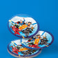 8 Assiettes en carton FSC® Justice League 23 cm