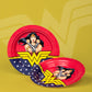 8 Assiettes en carton FSC® Wonder Woman 23 cm