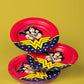 8 Assiettes en carton FSC® Wonder Woman 23 cm