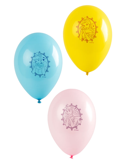 8 ballons Disney Princesses Journey