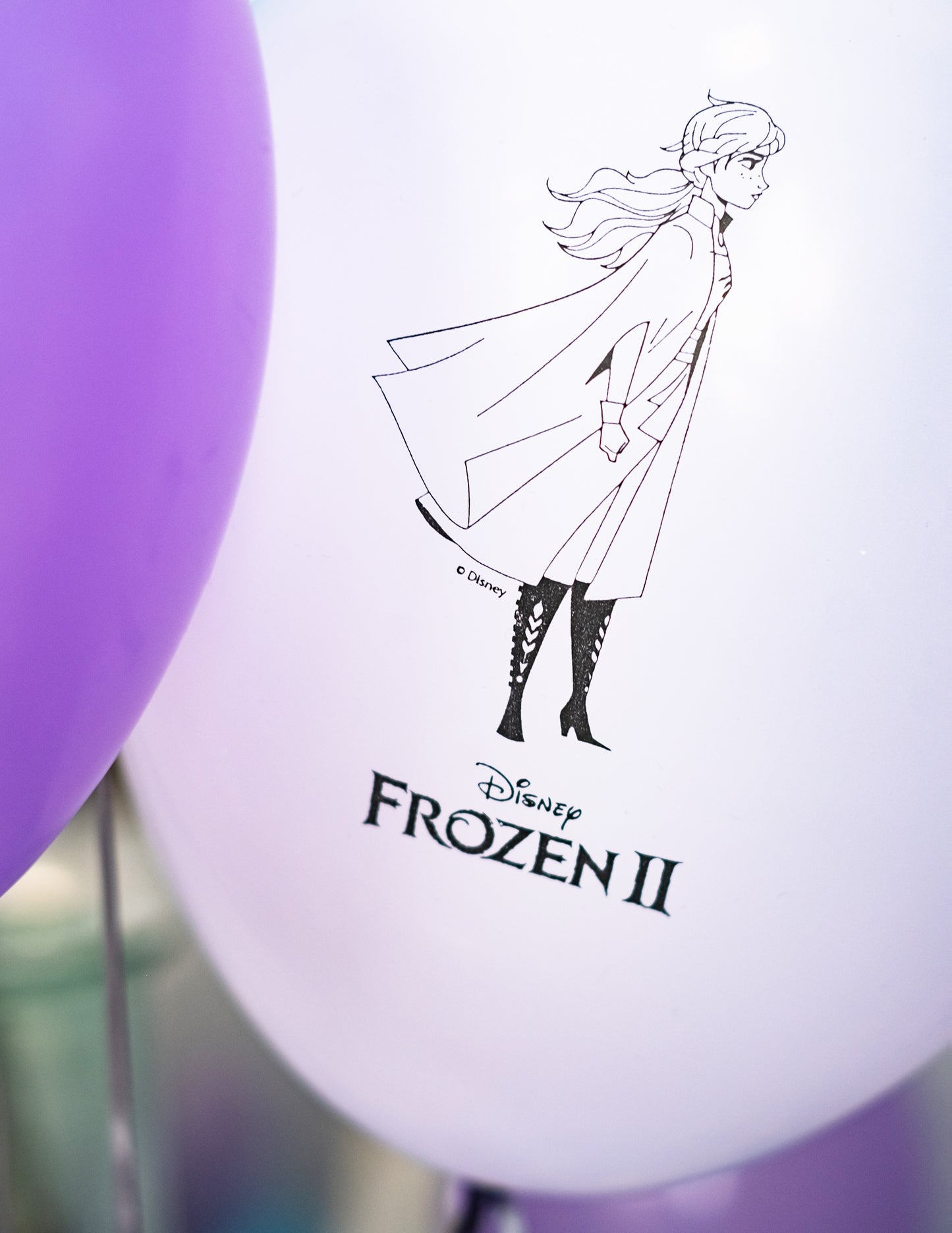 8 Ballons en latex La Reine des Neiges 2 28 cm