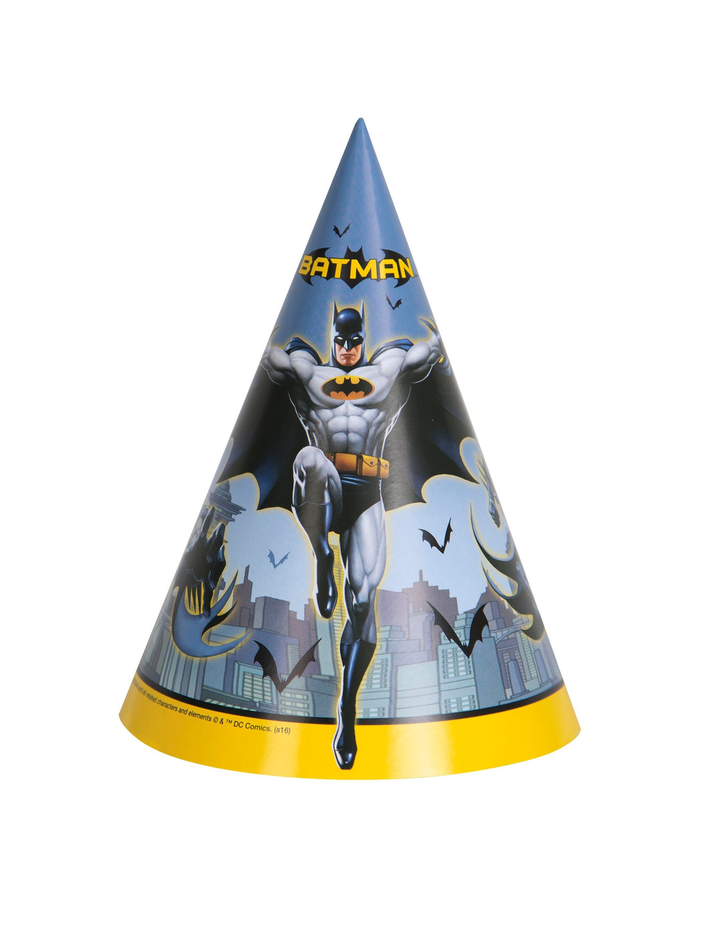 6 Chapeaux de fête Batman