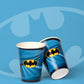 8 Gobelets en carton FSC® Batman 210 ml