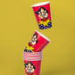 8 Gobelets en carton FSC® Wonder Woman 210 ml