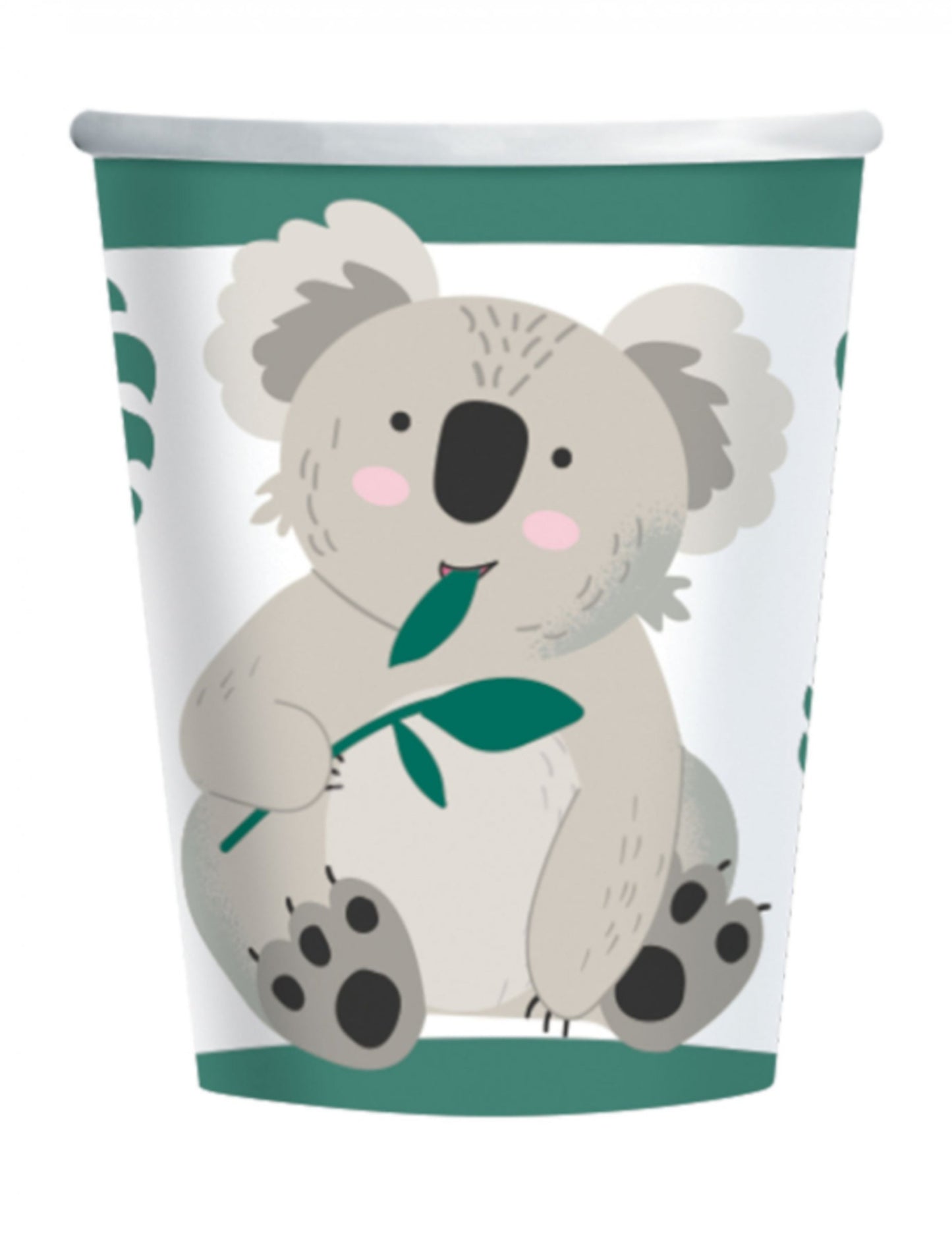 8 Gobelets en carton Koala 250 ml