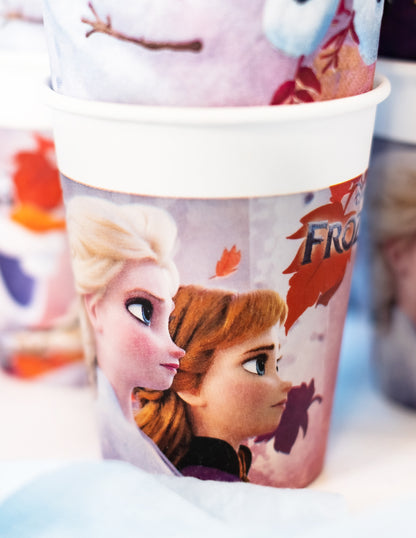 8 Gobelets en carton La Reine des Neiges 2 200 ml
