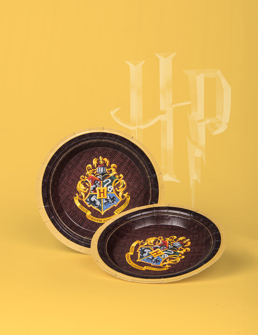 8 Petites assiettes en carton FSC® Harry Potter 18 cm