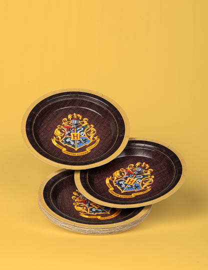 8 Petites assiettes en carton FSC® Harry Potter 18 cm