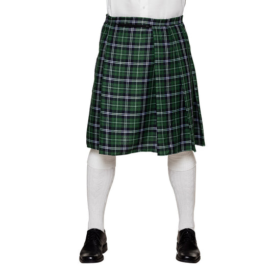 Jupe Écossaise Verte Homme - Déguisement Kilt Tartan