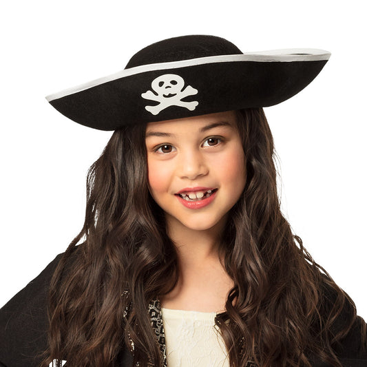 Chapeau de Pirate Enfant - Couvre-chef Skull & Bones