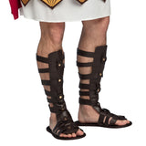 Jambières Gladiateur Noir - Accessoire Déguisement Romain