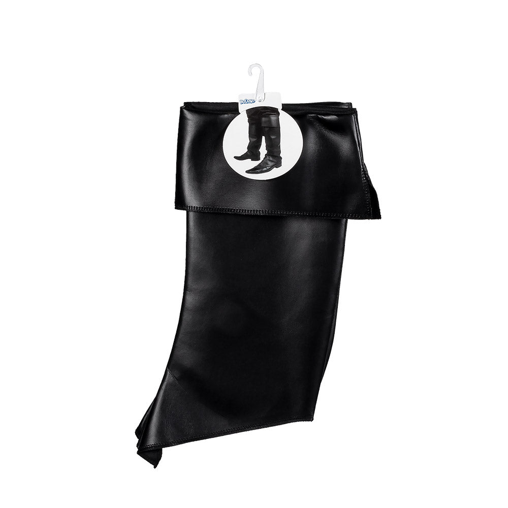 Protège-Bottes Pirate Noir - Accessoire Déguisement Adulte